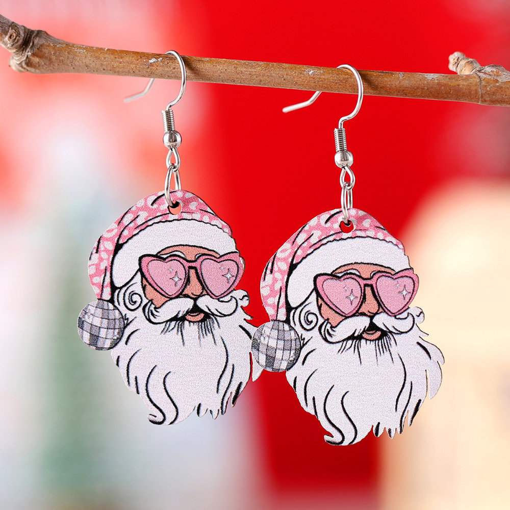 Santa Claus Trim Earrings