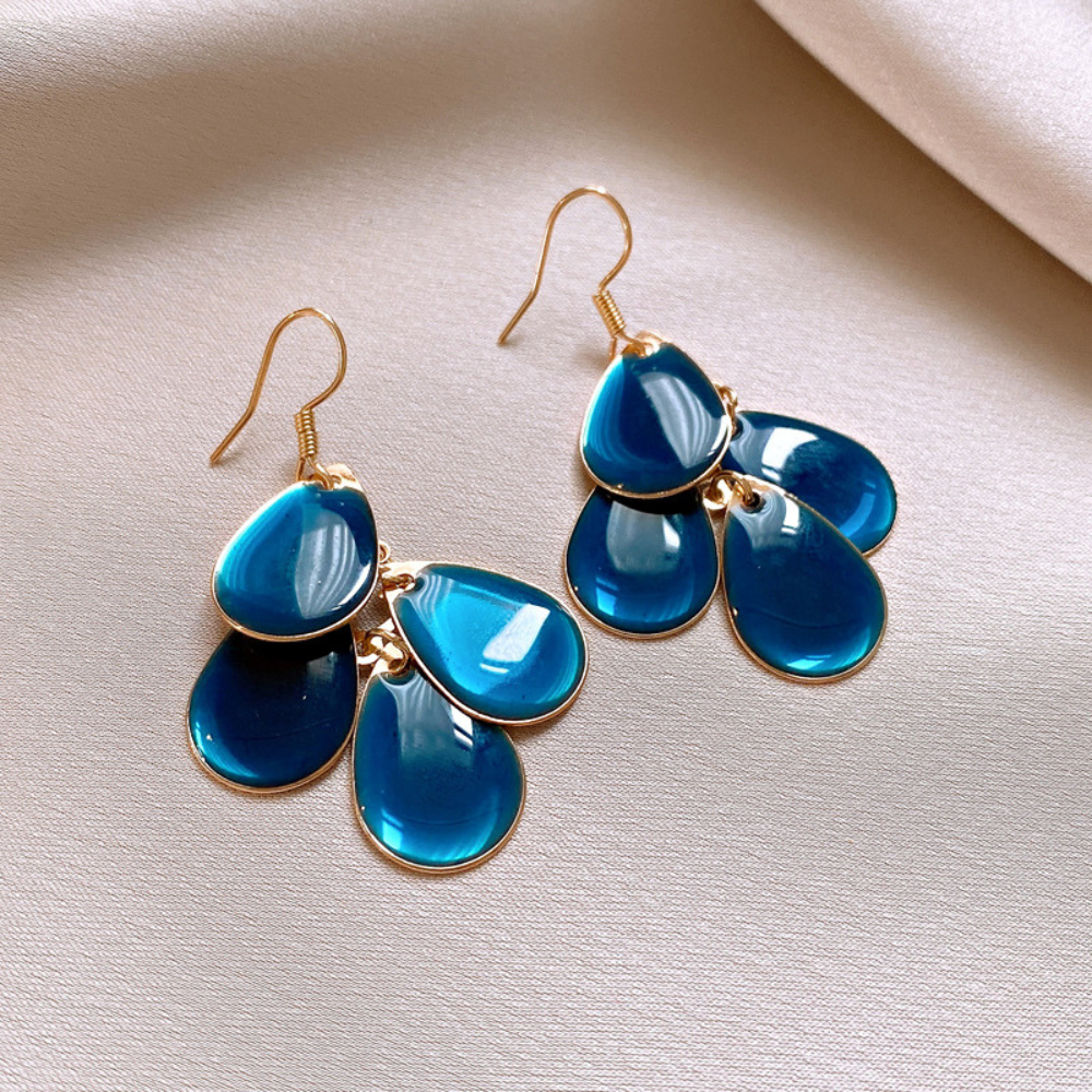 Chic Teardrop Tassel Earrings