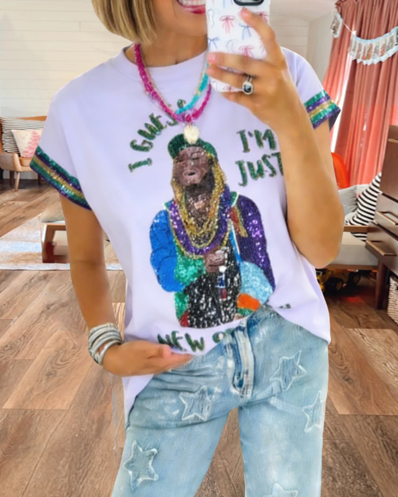 Carnival La Weezy Ana Printed Tee