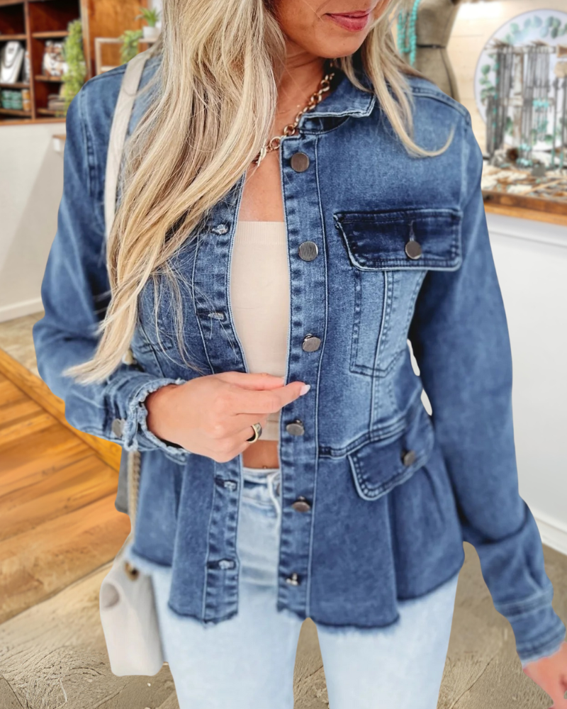 Glamour Chic Denim Jacket