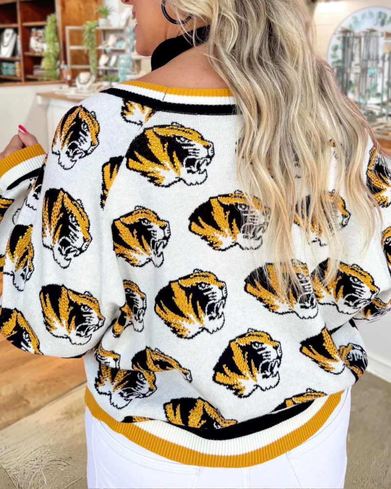 Missouri Tigers V-neck Cardigan