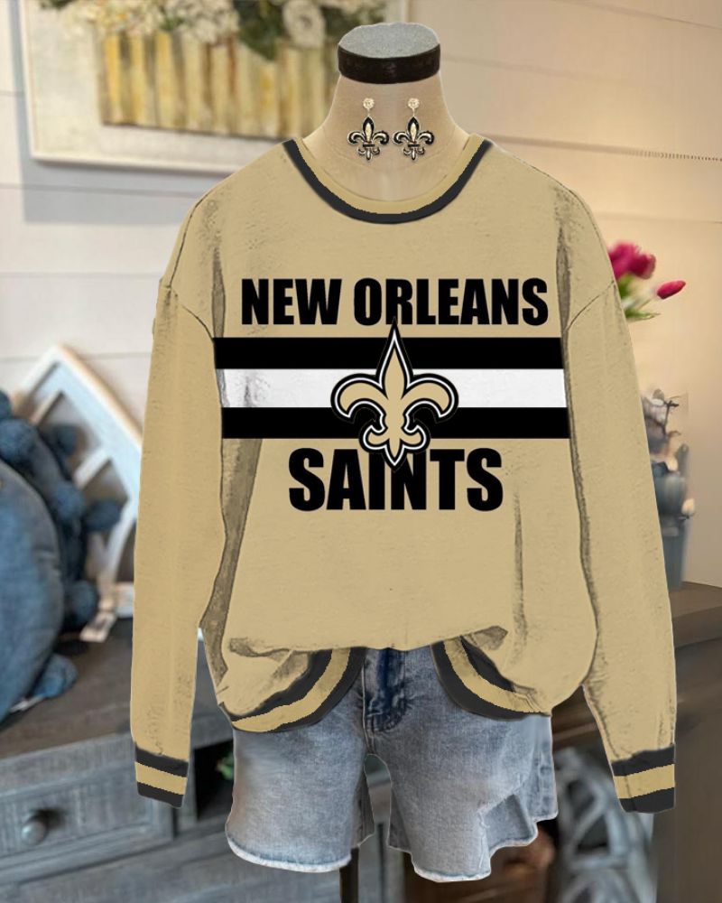 New Orleans Saints Crewneck Sweatshirt