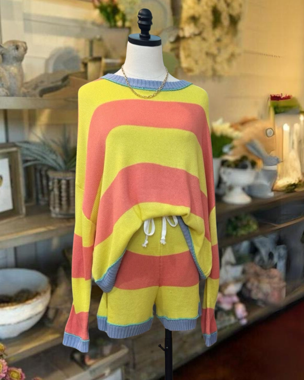 Bright Energy Two Tone Stripe Set