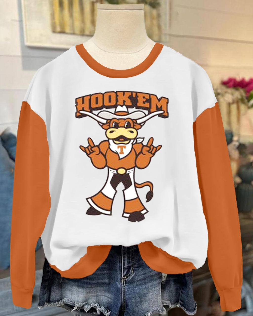 Texas Longhorn Football Sweatshirt