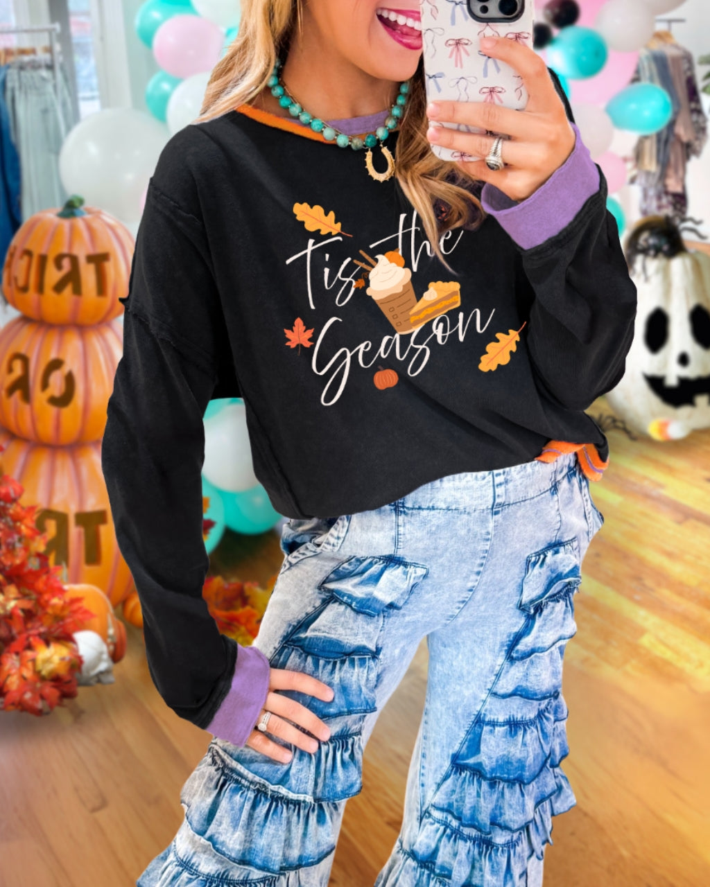 PSL Tis The Season Printed Pullover