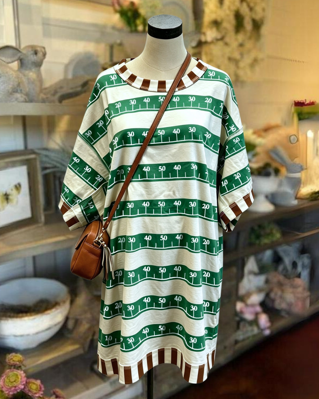 Football Field Stripe Dress