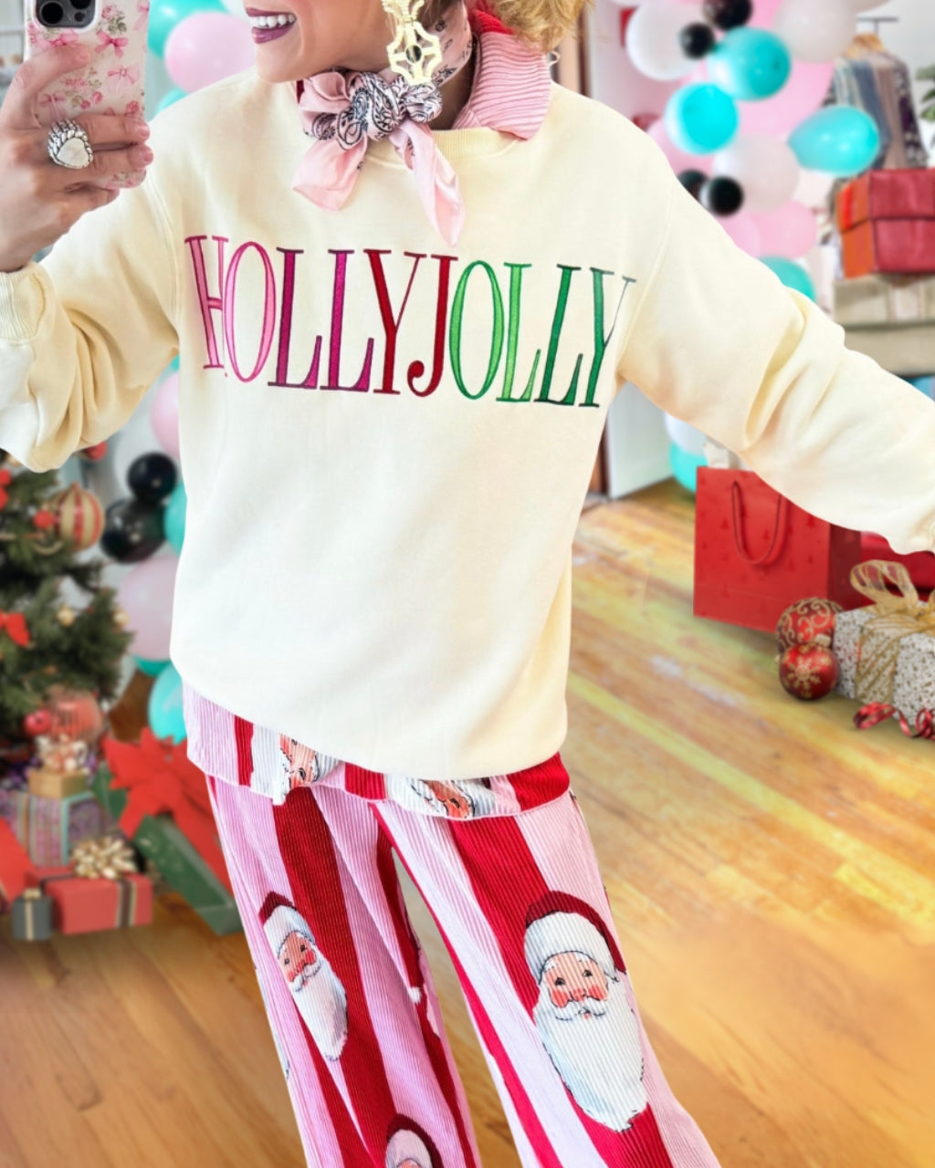 Holly Jolly Graphic Sweatshirt