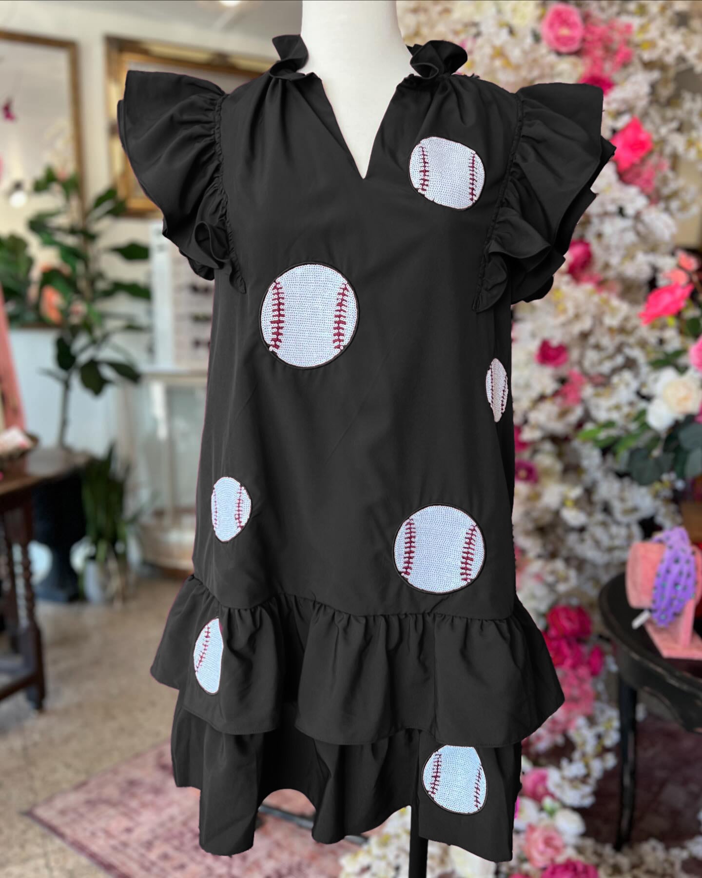 Baseball Fan Sequin Dress