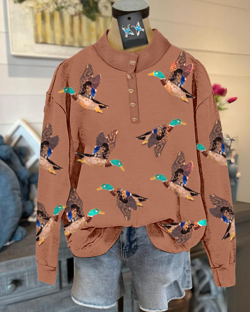Unique Mallard Duck Sweatshirt
