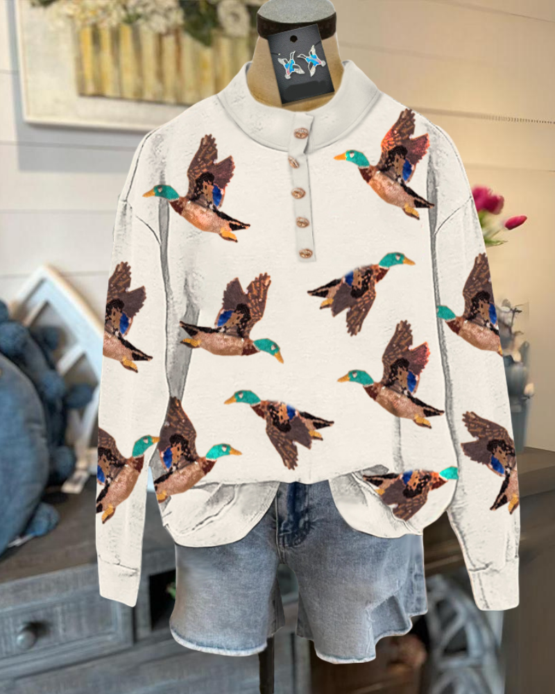 Unique Mallard Duck Sweatshirt