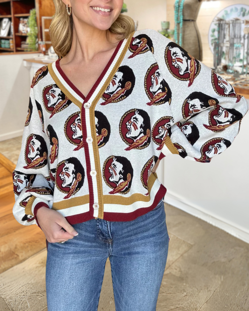 Florida State Seminoles Logo Cardigan