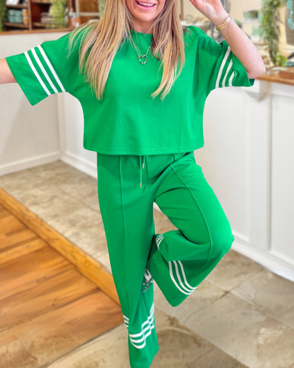 Three Stripe Varsity Set