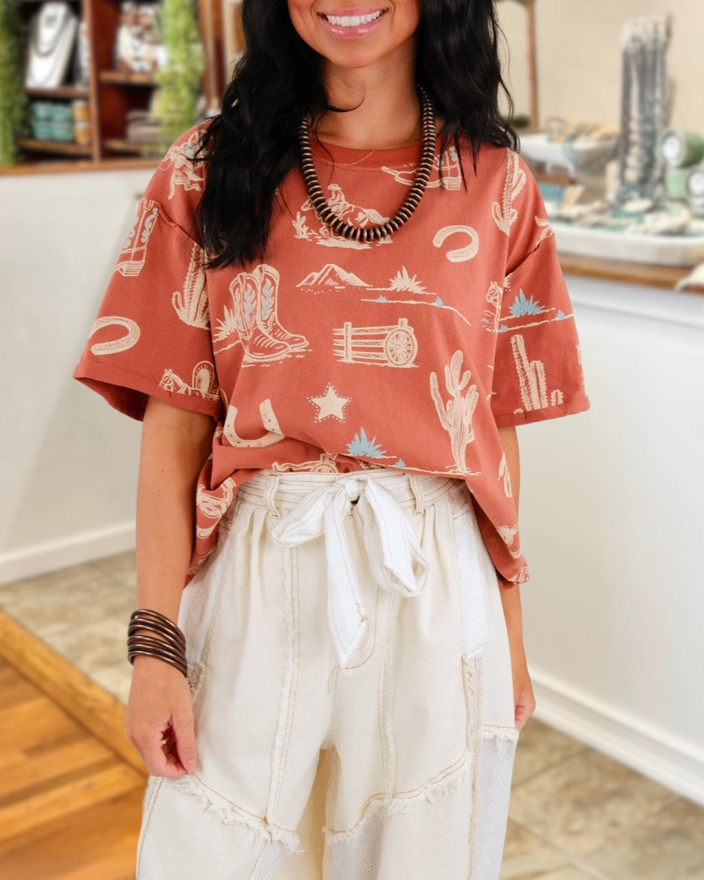 Western Style Graphic Tee