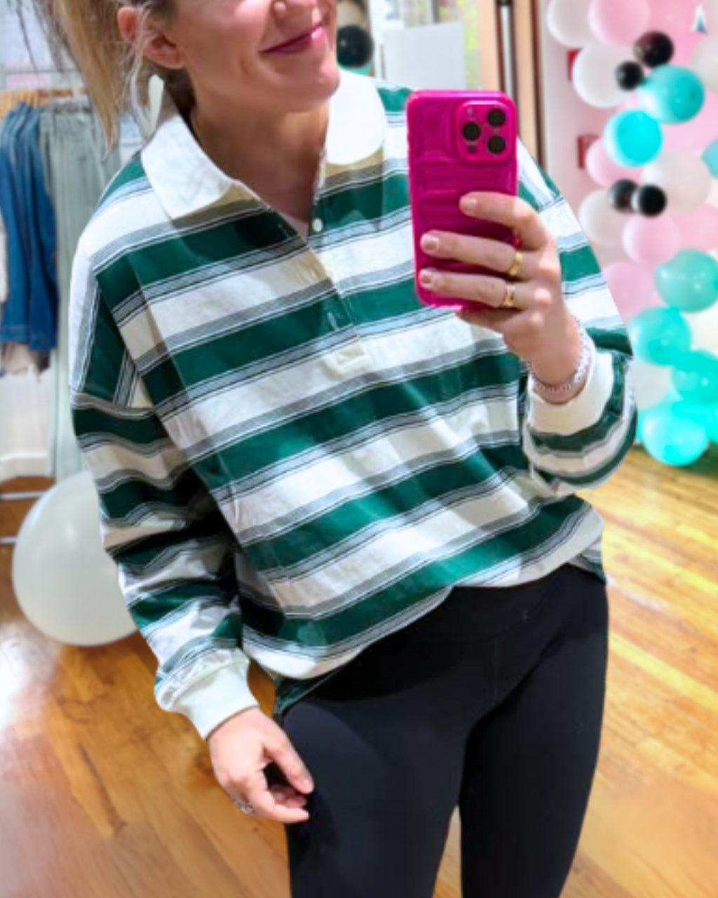 Sporty Club Polo Sweatshirt