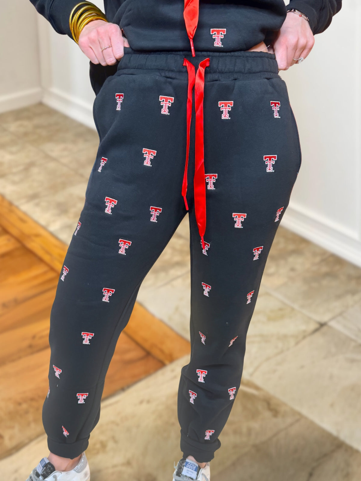 T-logo Embroidered Gameday Sweatpants