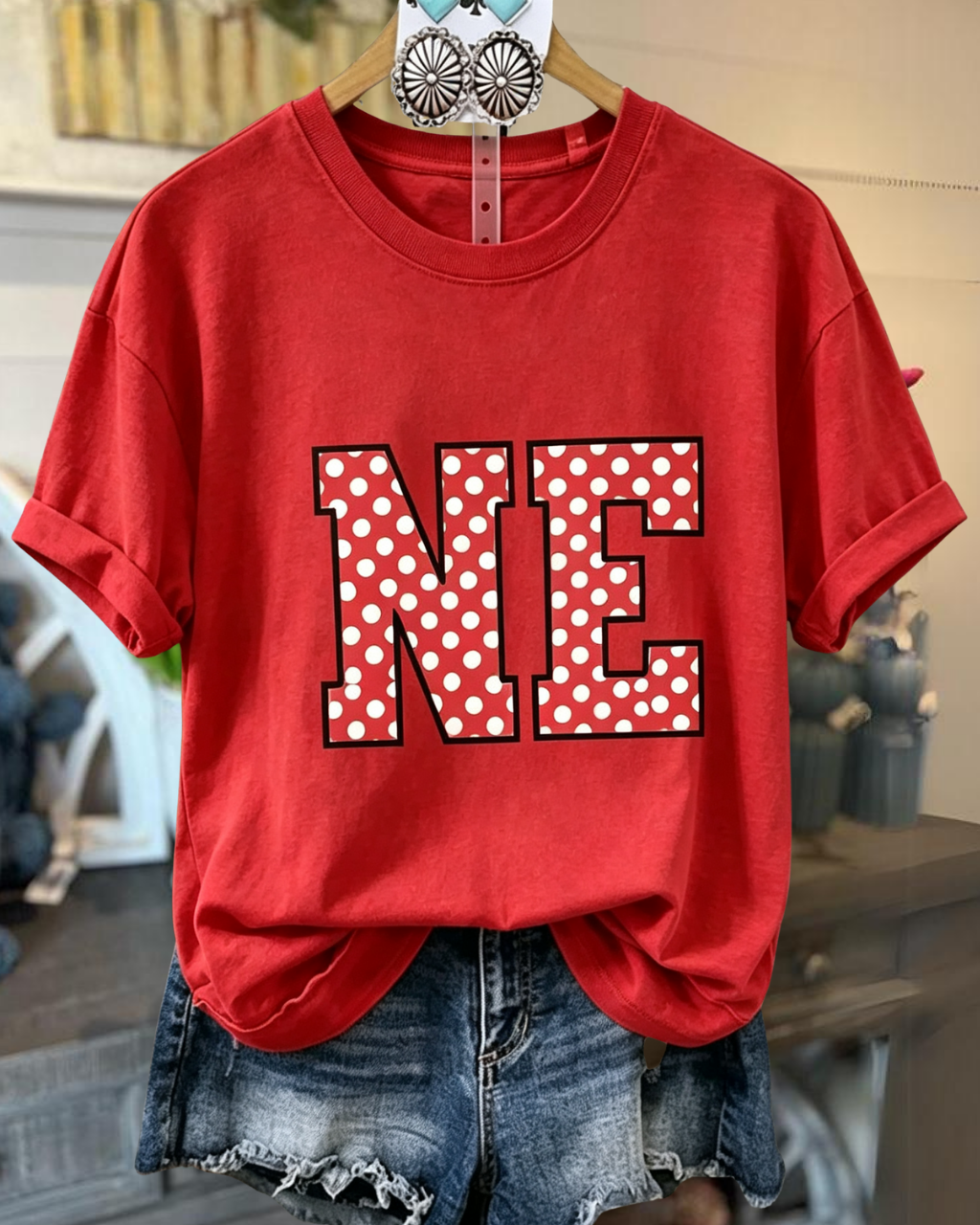NE Polka Dot T-shirt