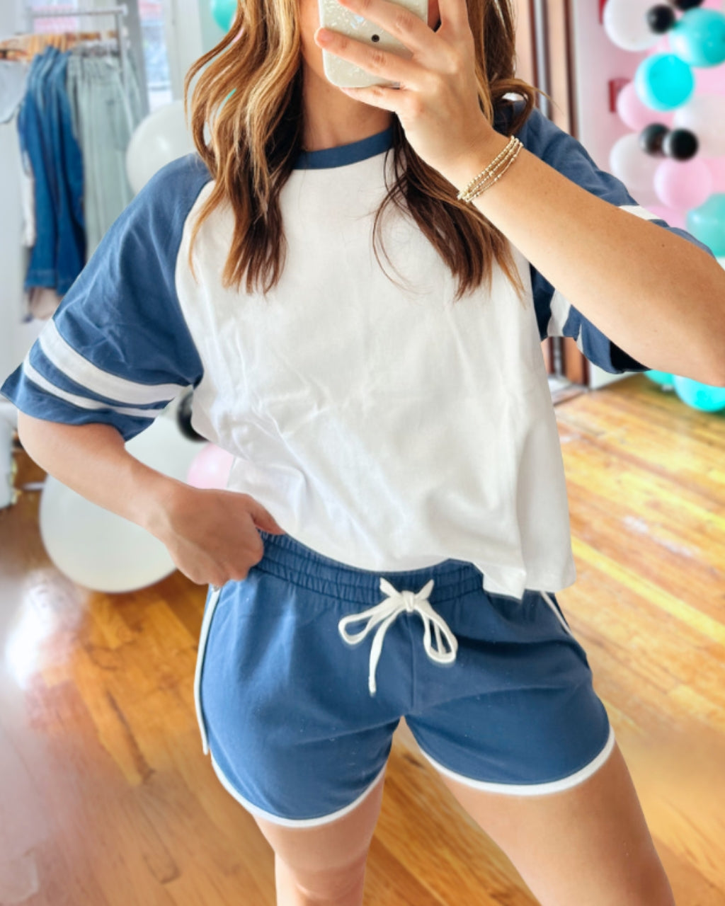 Preppy Style Sporty Set