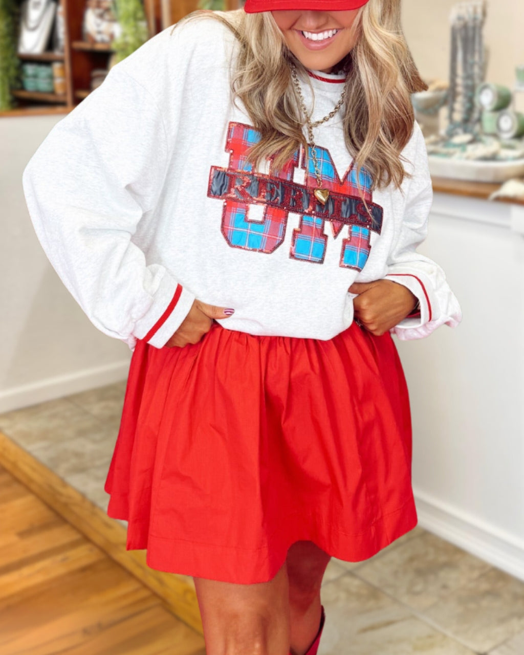 UM Rebels Sequin Sweatshirt