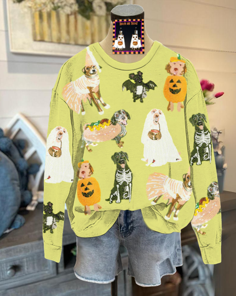 Halloween Mixed Animal Sweatshirt