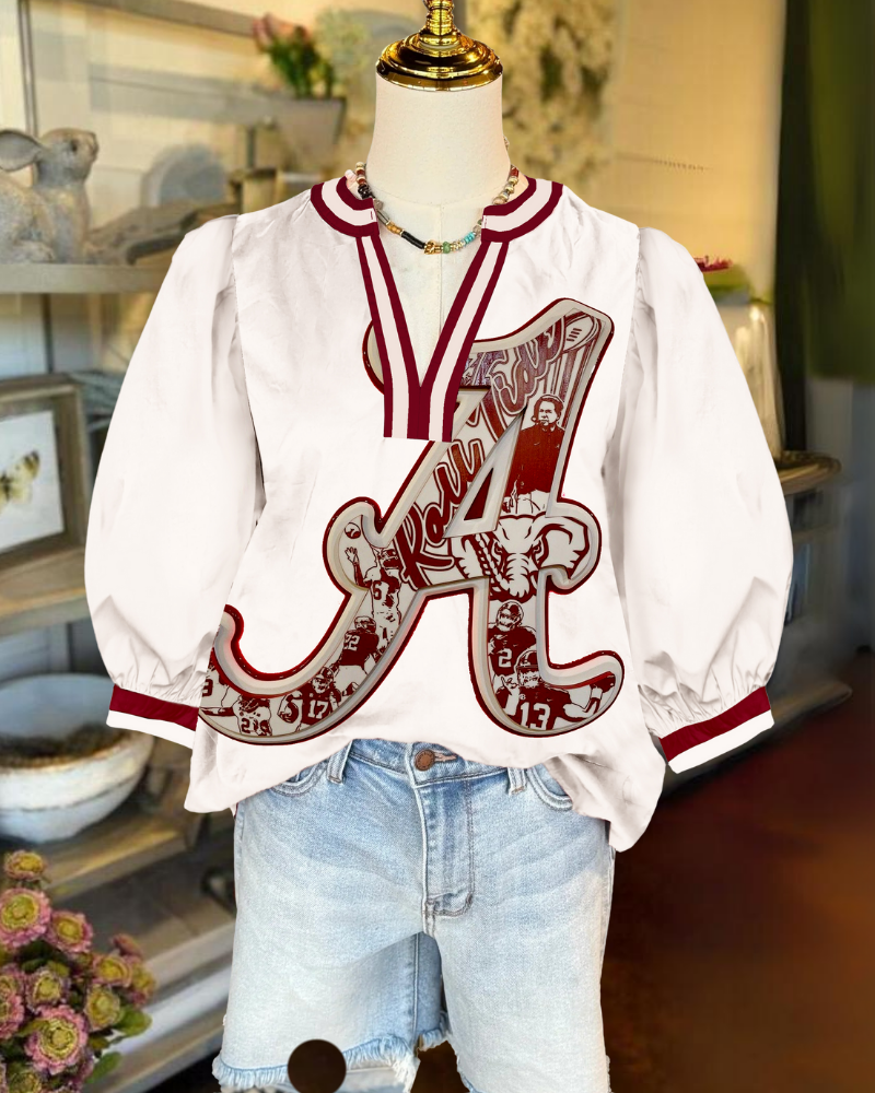 Alabama Crimson Tide Satin Top