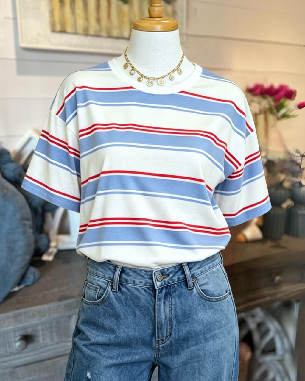 Classic Striped Everyday T-Shirt