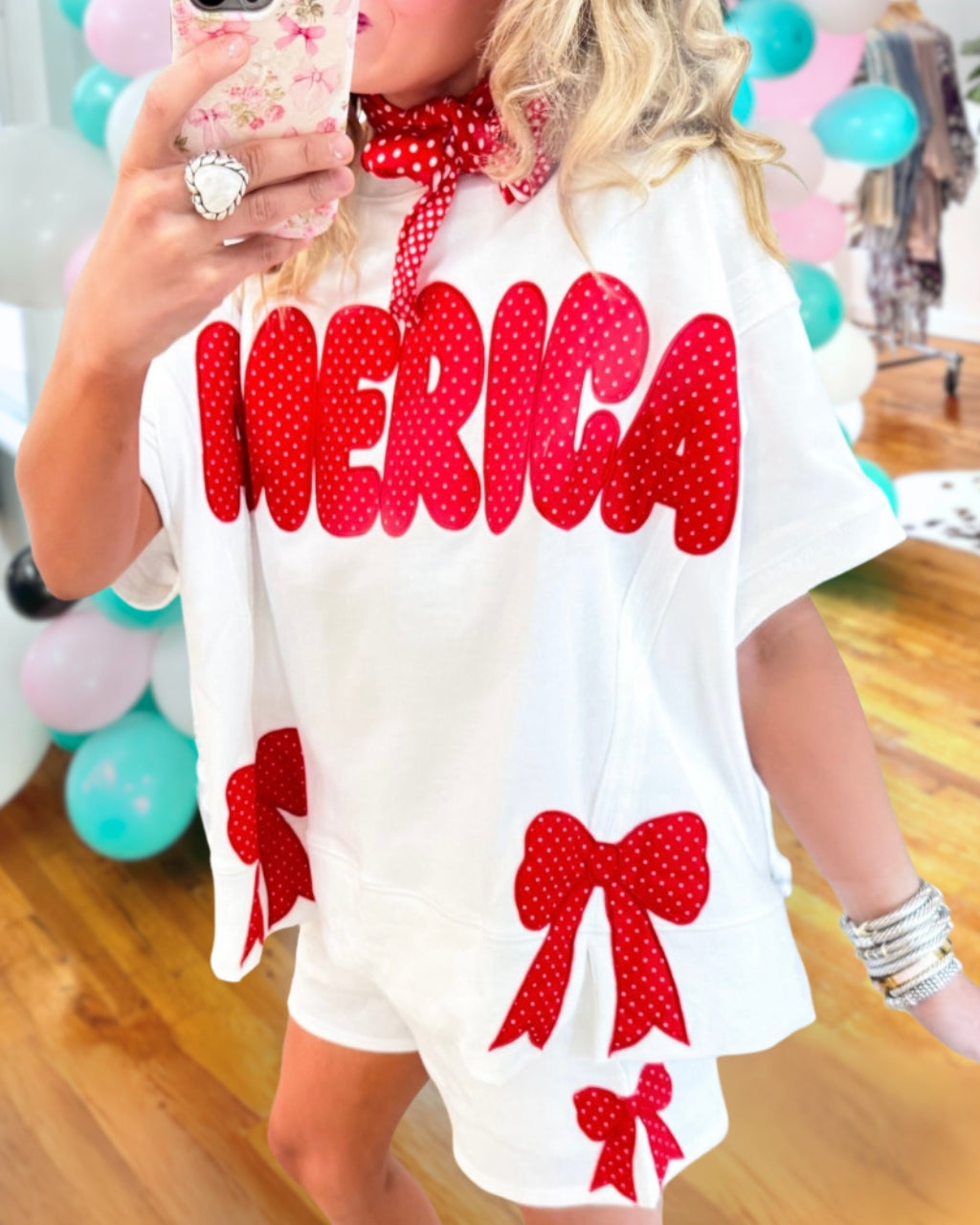 America Bow Embroidery Set