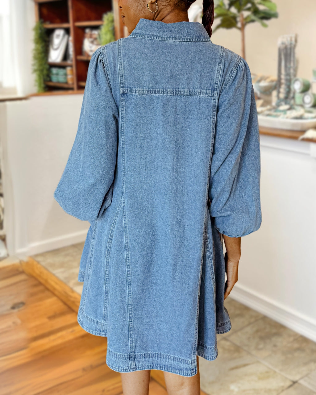 Hedy Denim Mini Dress
