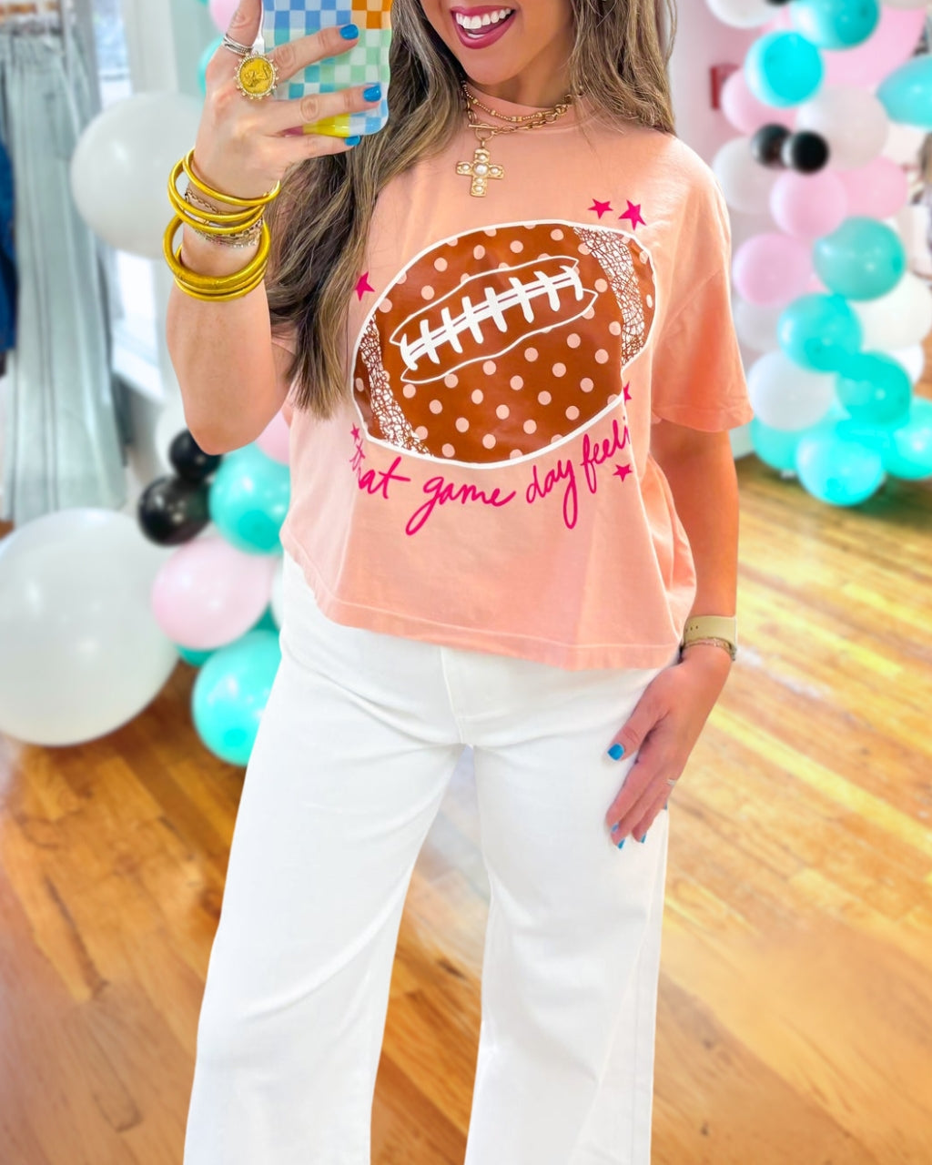 Game Day Feeling Football Tee