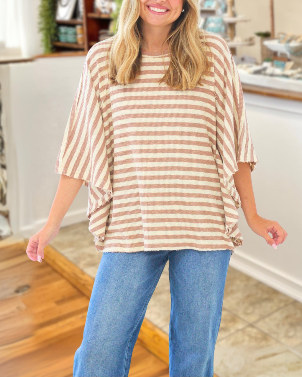 Versatile Stripe Chic Top