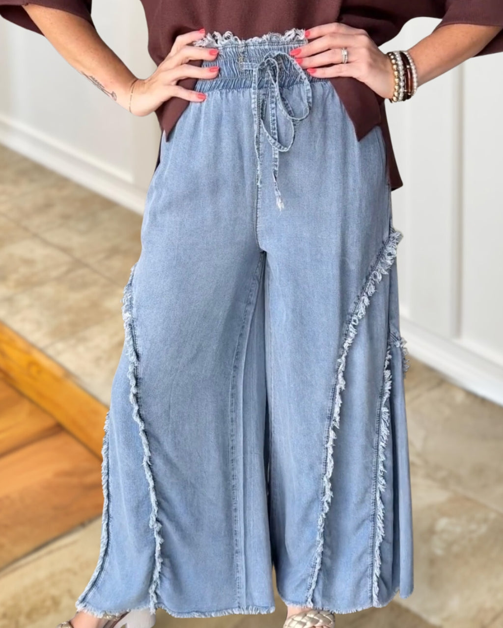 Wander Denim Tencel Pants
