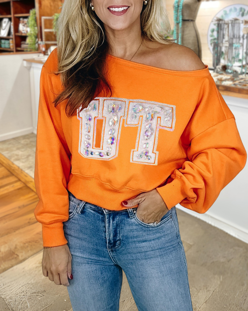 Tennessee Sequin Rhinestone Top