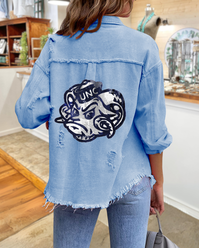 UNC Rameses Sequin Jacket