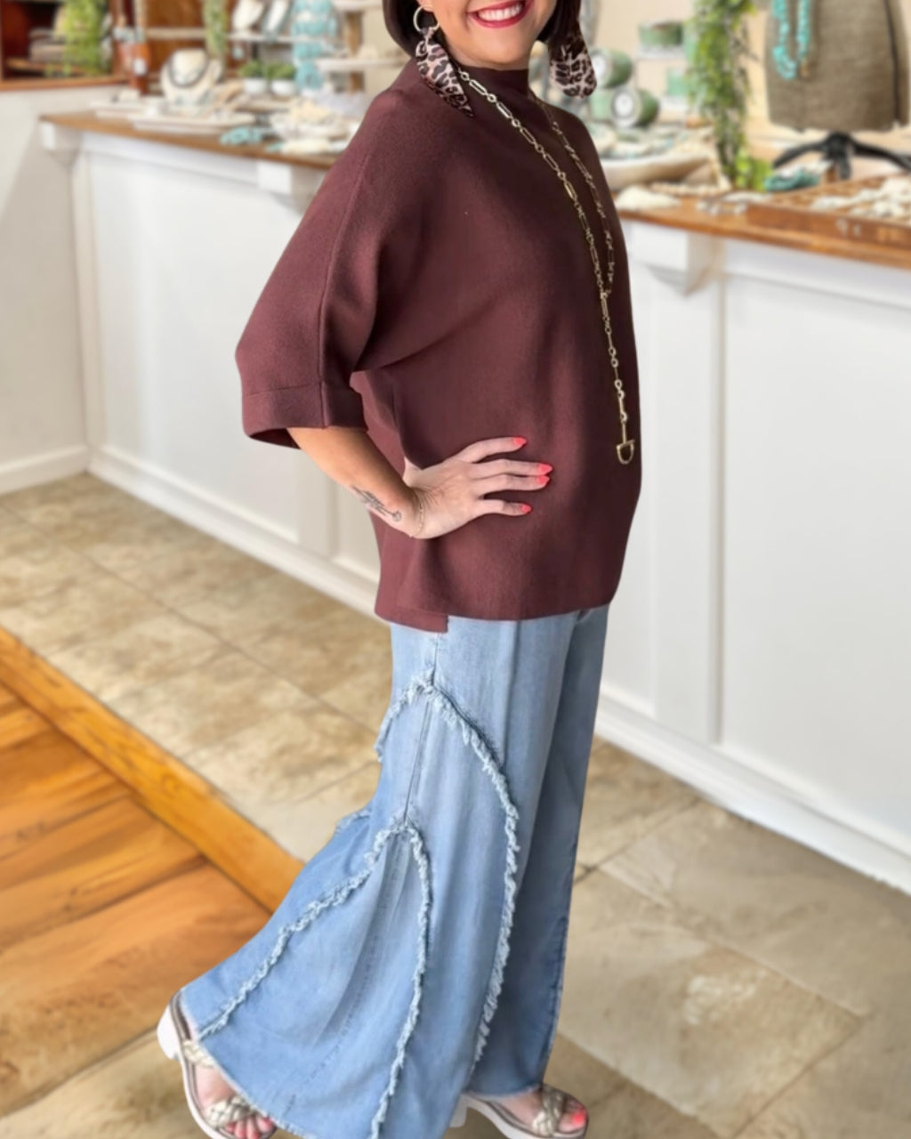 Wander Denim Tencel Pants