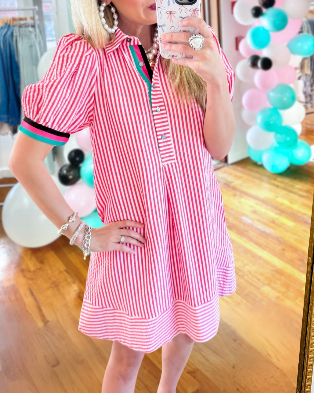 Wind Stripe Dress
