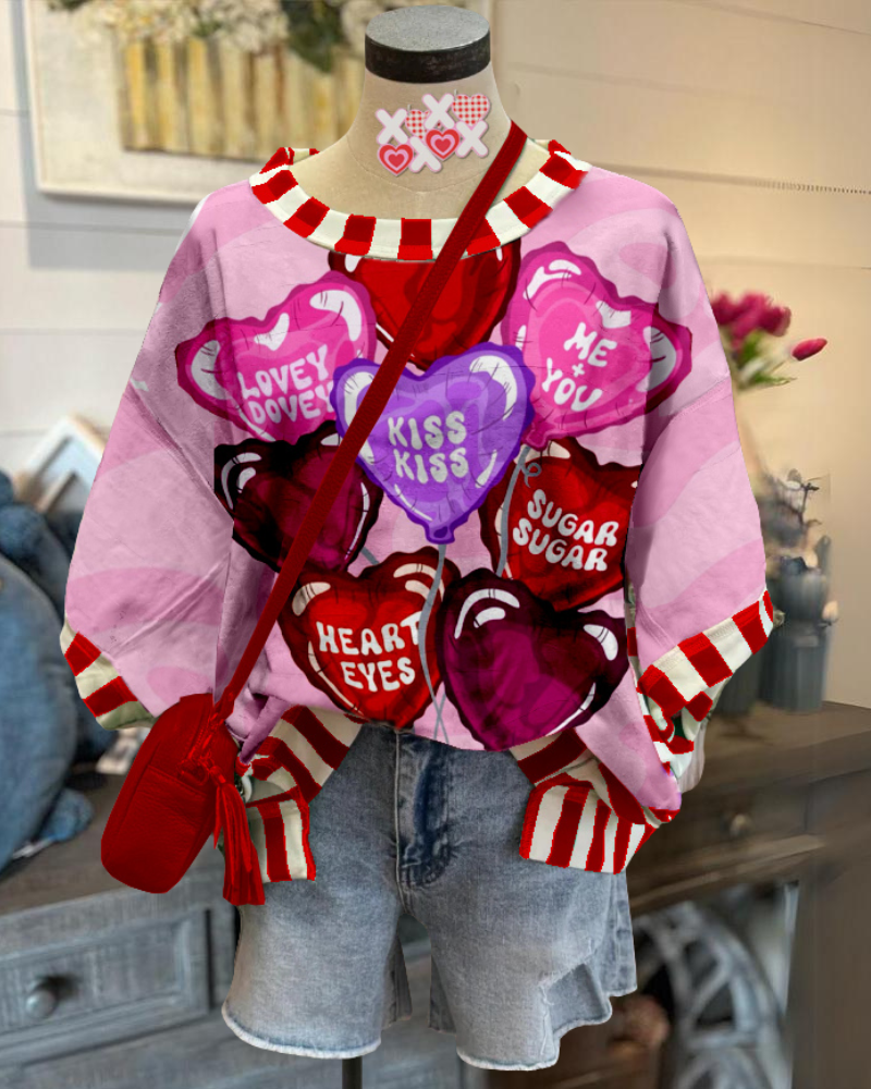 Love Kiss Balloon T-Shirt