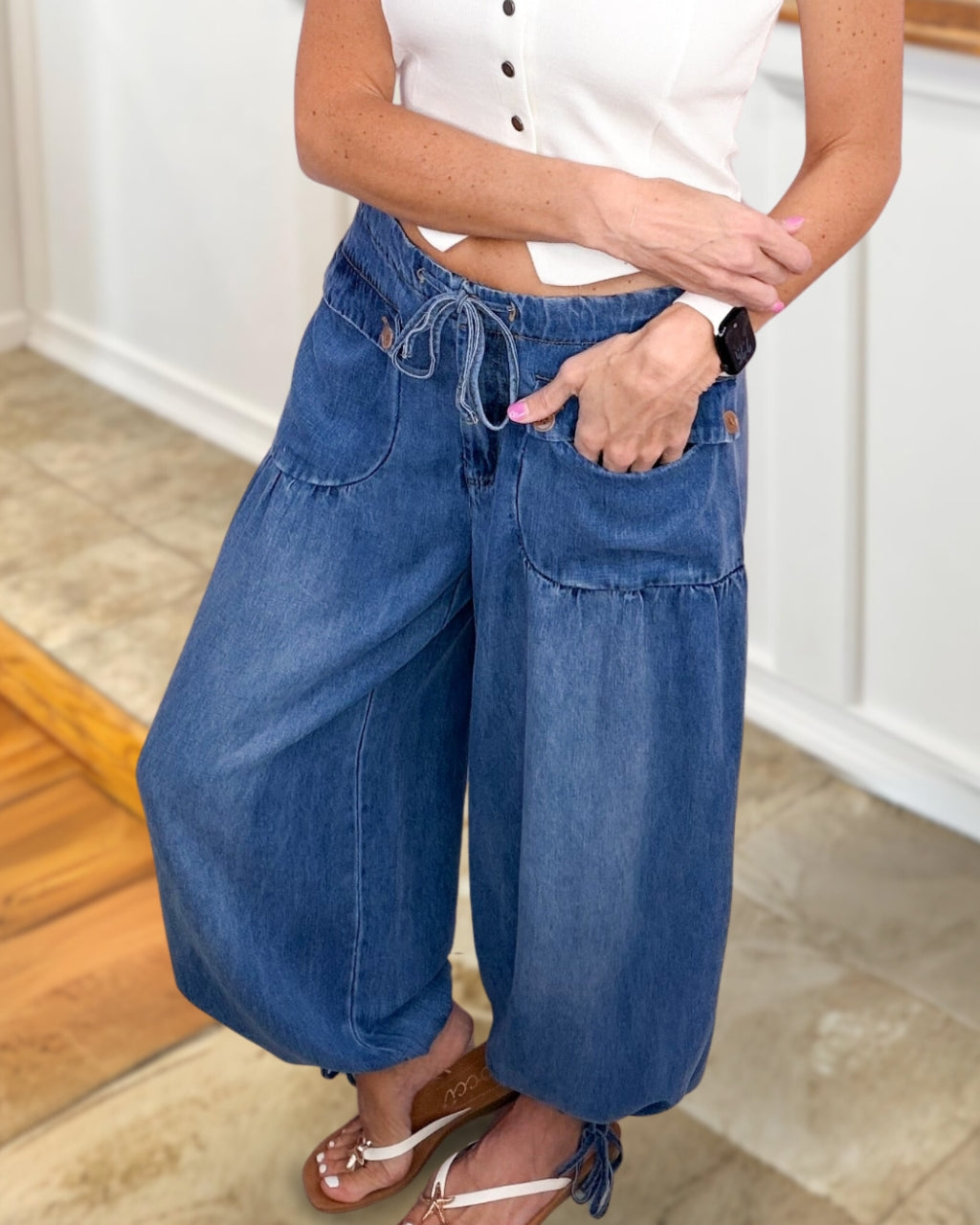 Minimalist Lightweight Denim Pants