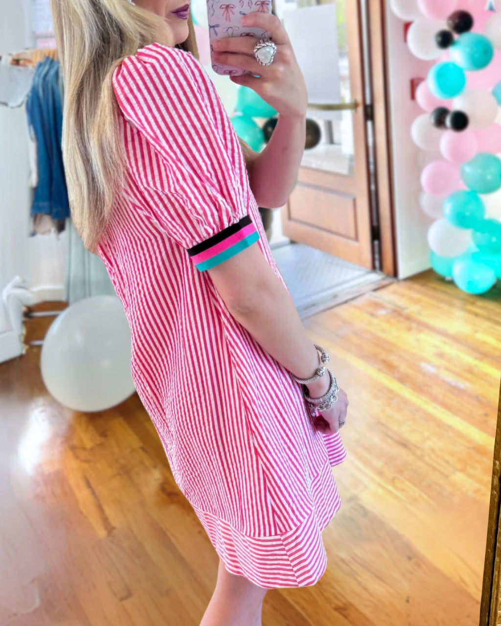 Wind Stripe Dress