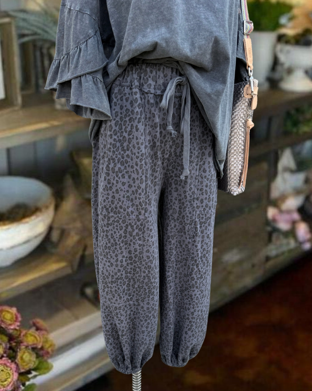 Easy Style Leopard Joggers