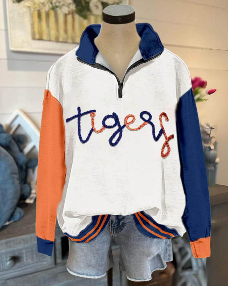 Auburn Tigers Embroidered Pullover
