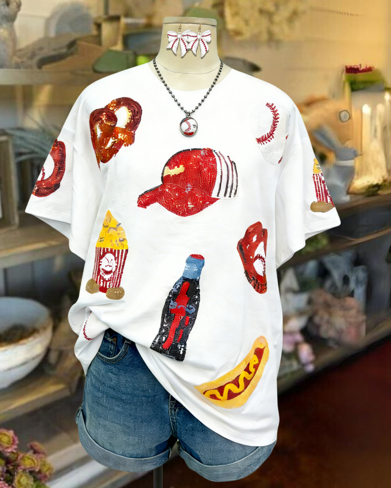 Enjoy Baseball Themed T-shirt