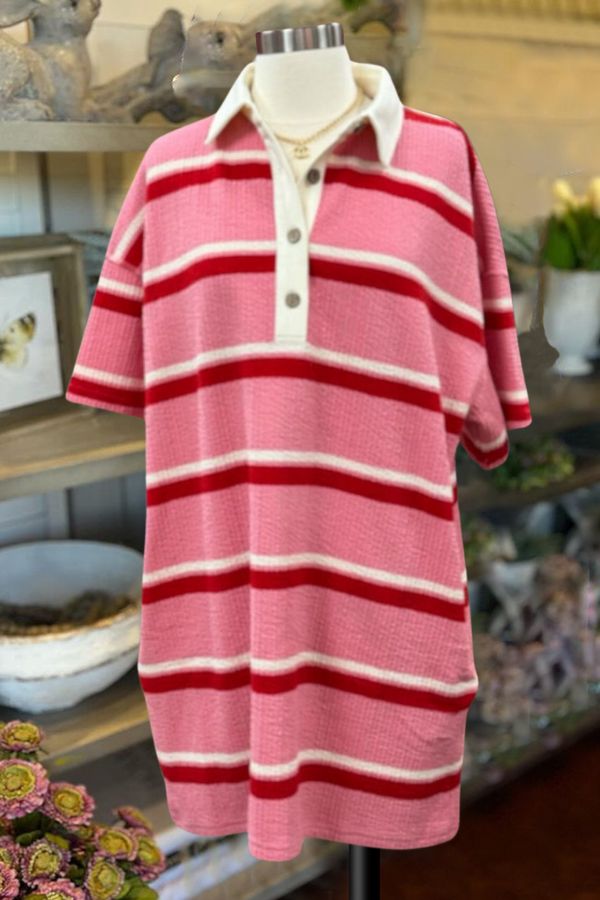Striped Bubble Dress
