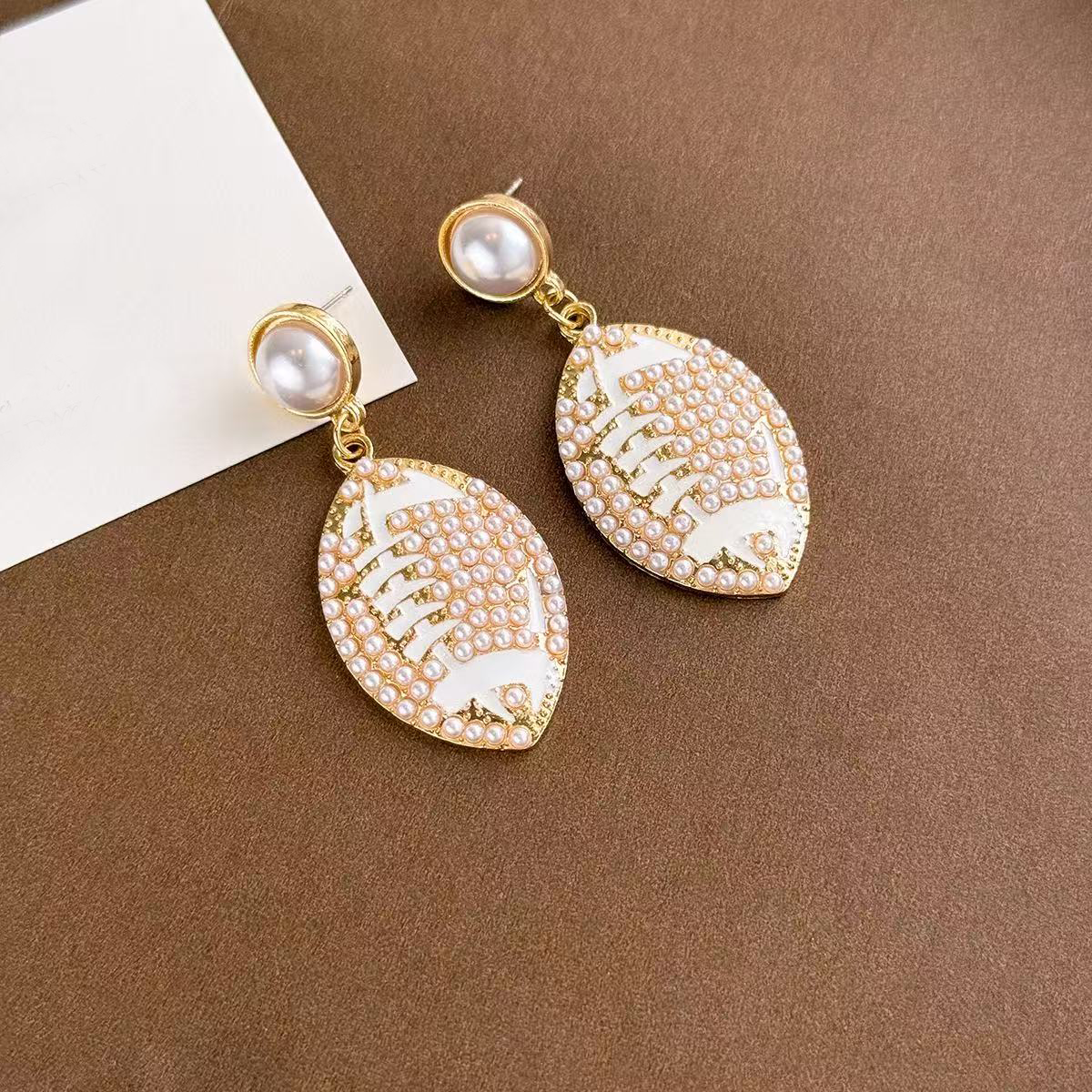 Style For Every Fan Football Earrings