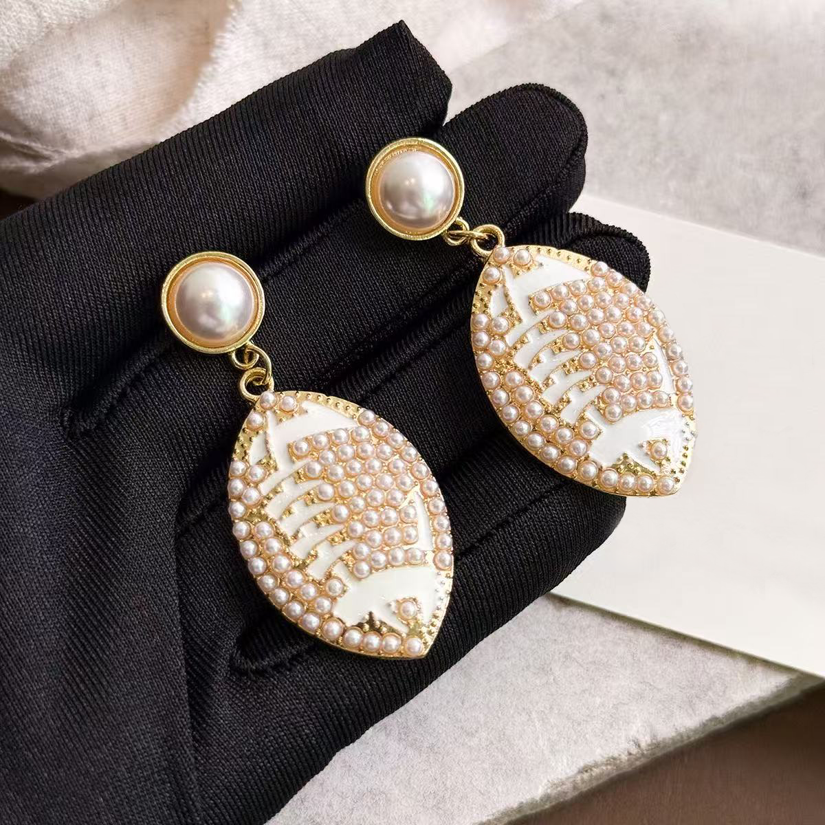 Style For Every Fan Football Earrings