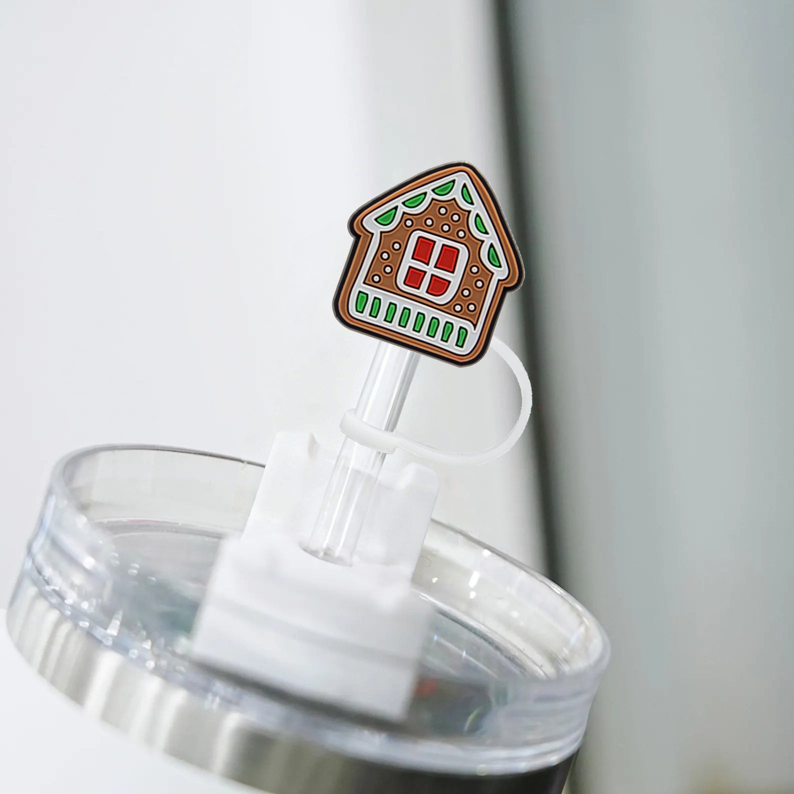 Christmas Trim Straw Protector